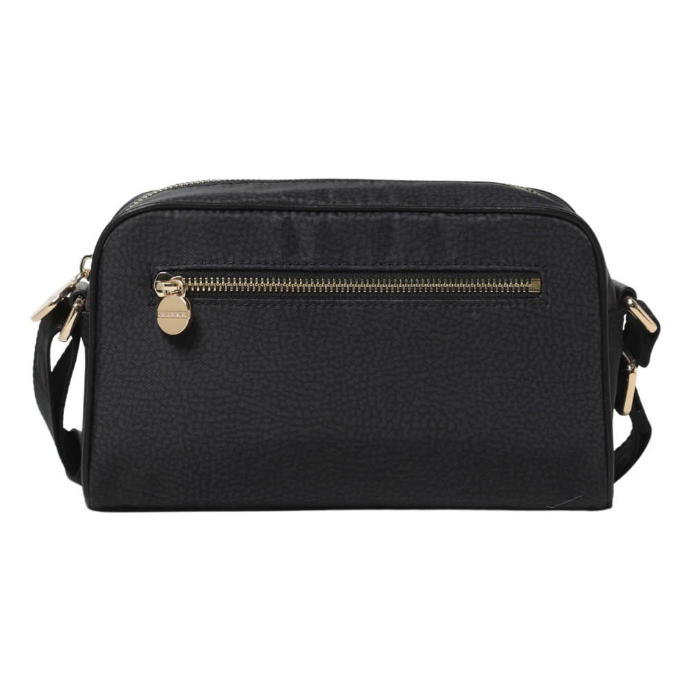 Borbonese Women's Black Cross Body Bags, One Size, Small Shoulder Bag