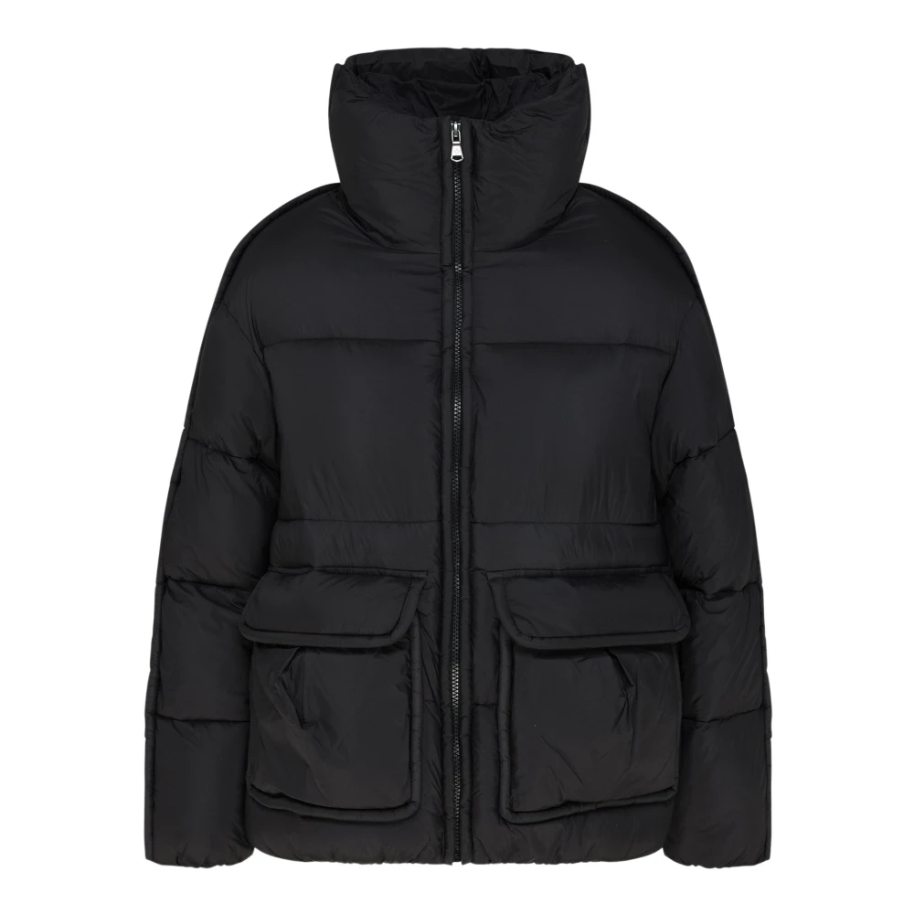 Canadian Classics Korte Zwarte Gewatteerde Jas Black Dames