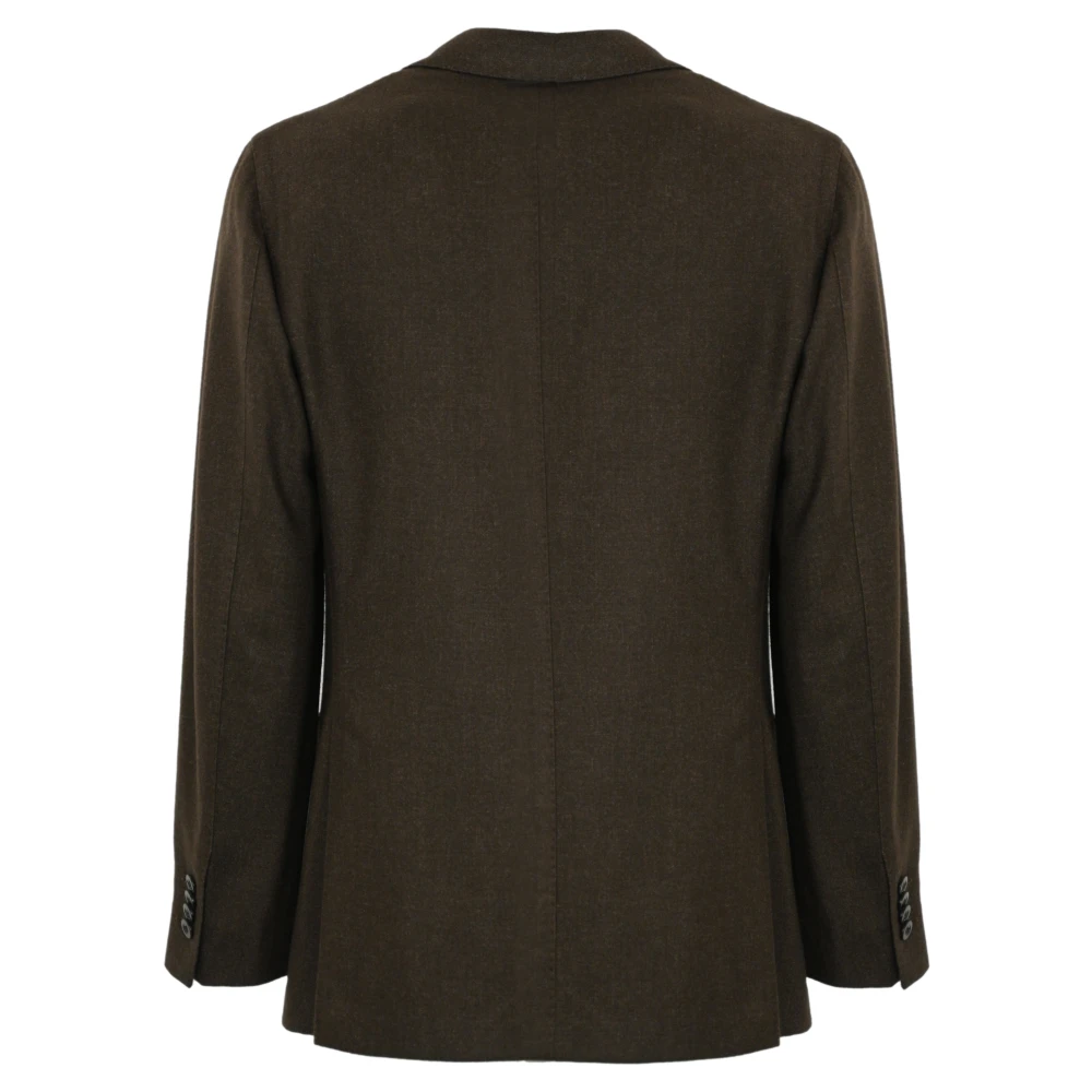 Boglioli Melange Wol Herenjas Bruin Brown Heren