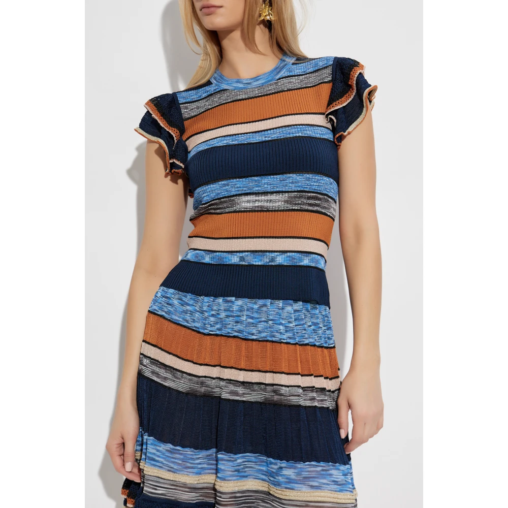 Ulla Johnson Top Cecile Multicolor Dames