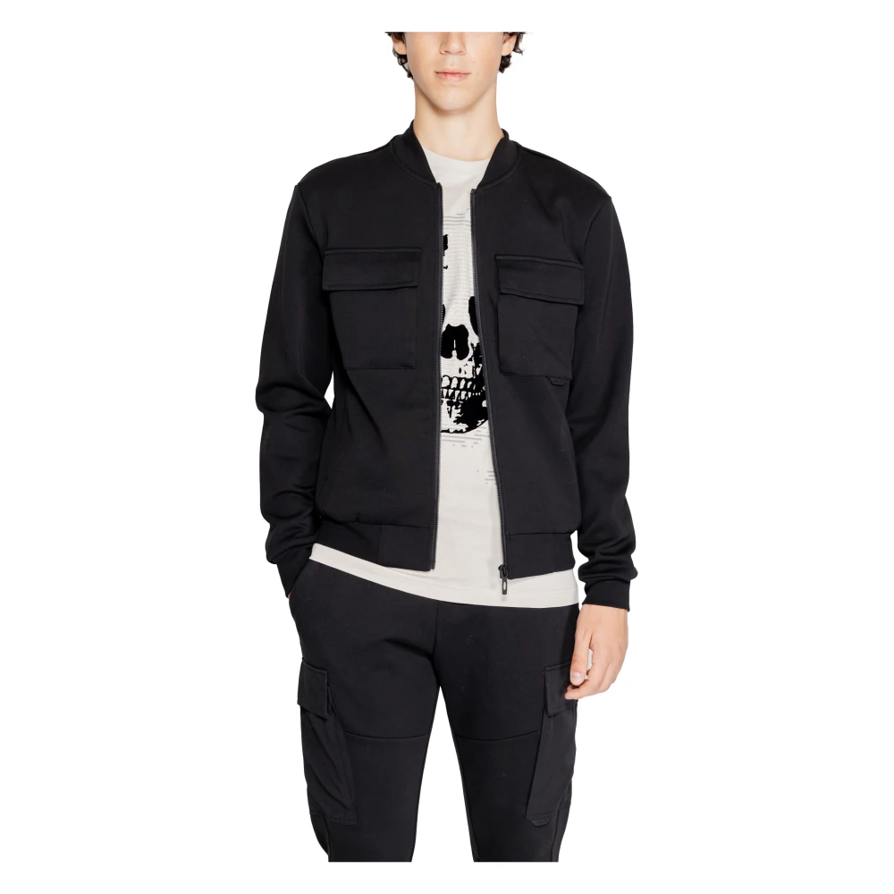 Antony Morato Katoenen Sweatshirt Herfst Winter Collectie Black Heren