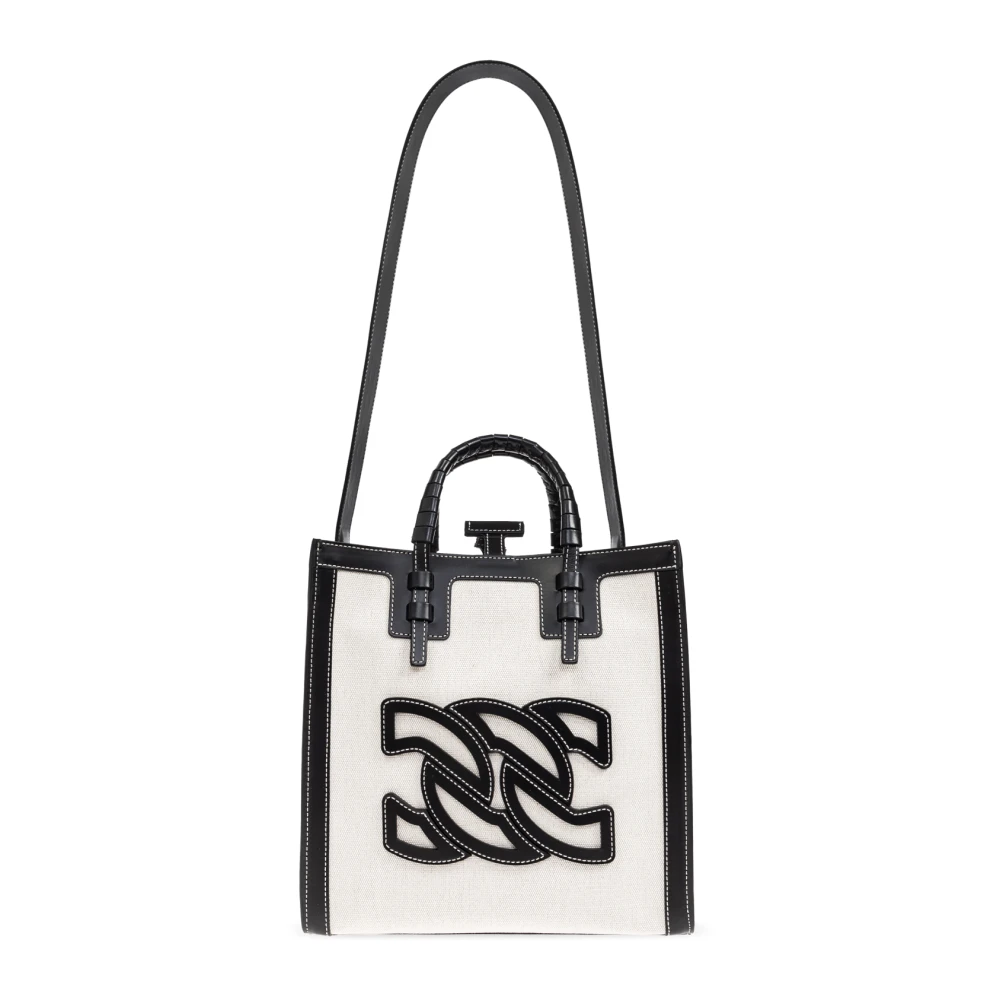 Casadei Beaurivage Mini shopper tas Beige Dames