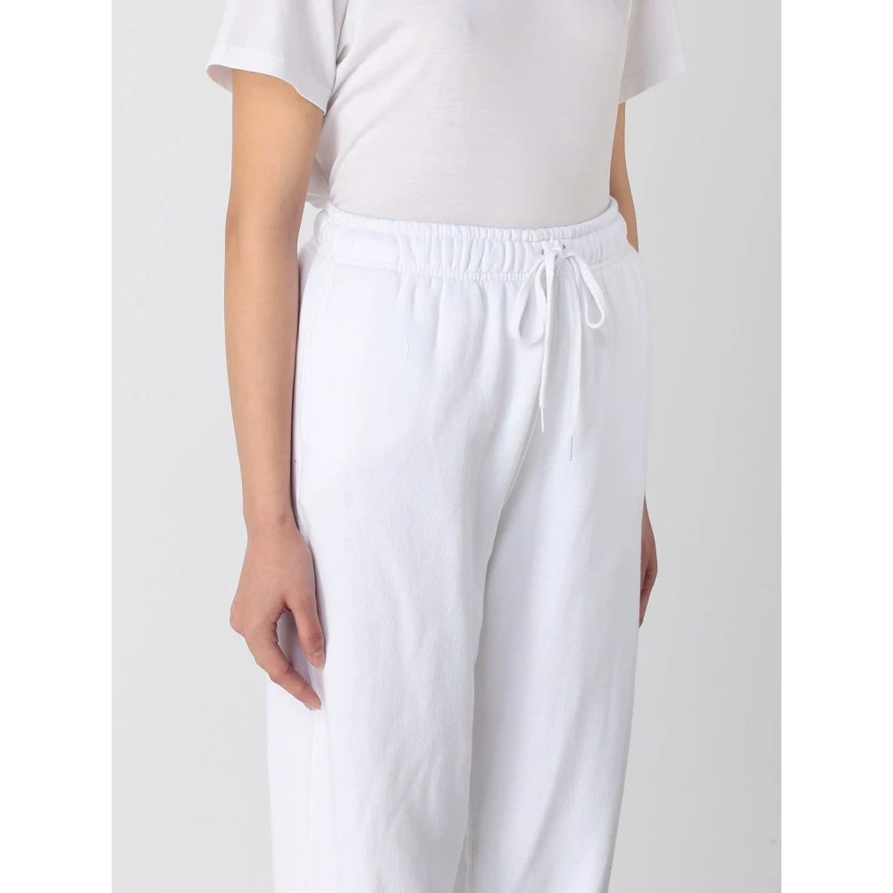 Polo Ralph Lauren Fleece Sweatpants White Dames