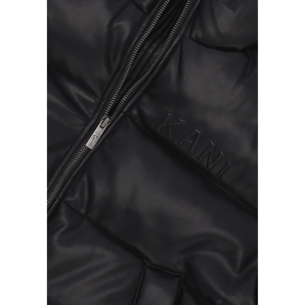 Karl Kani Korte donsjack met crop snit Black Dames