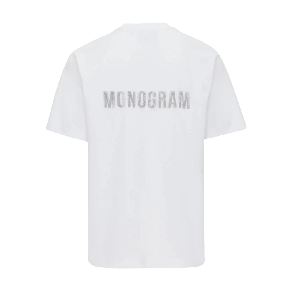 Genti Korte mouw T-shirt J2027-1227 White Heren