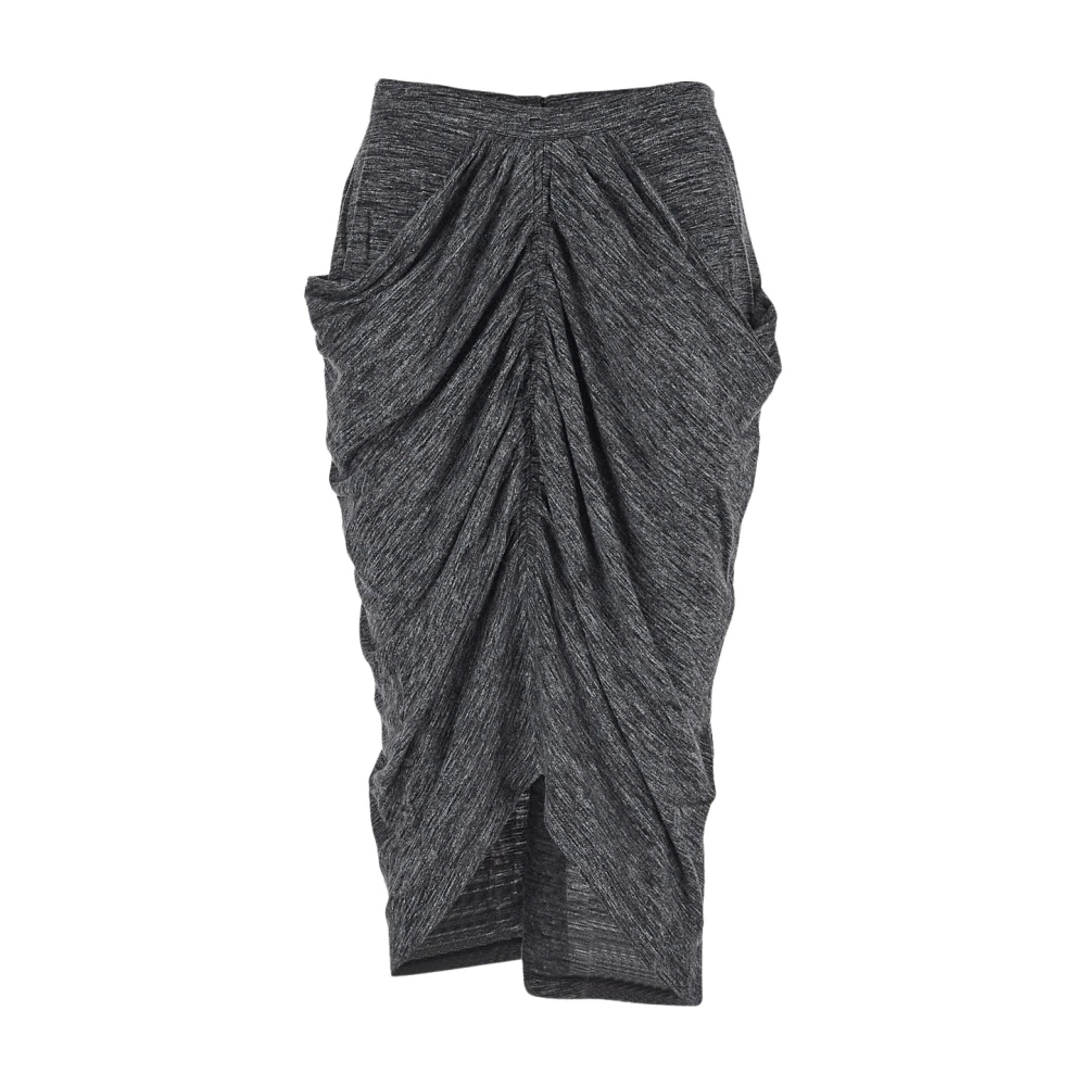 Isabel Marant Étoile Etoile Polyamide Rok Gray Dames