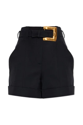 Grain de poudre Shorts with Belt