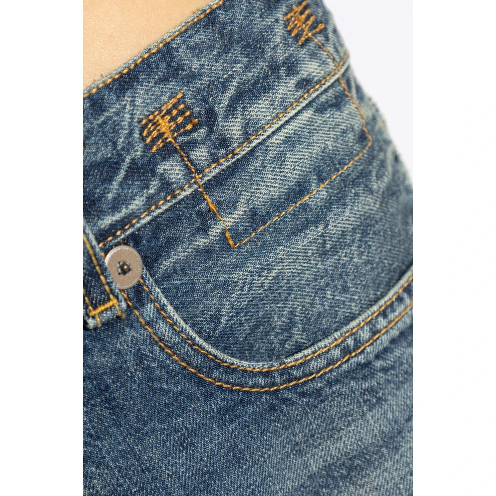 R13 Jeans met een vintage-effect Blue Dames