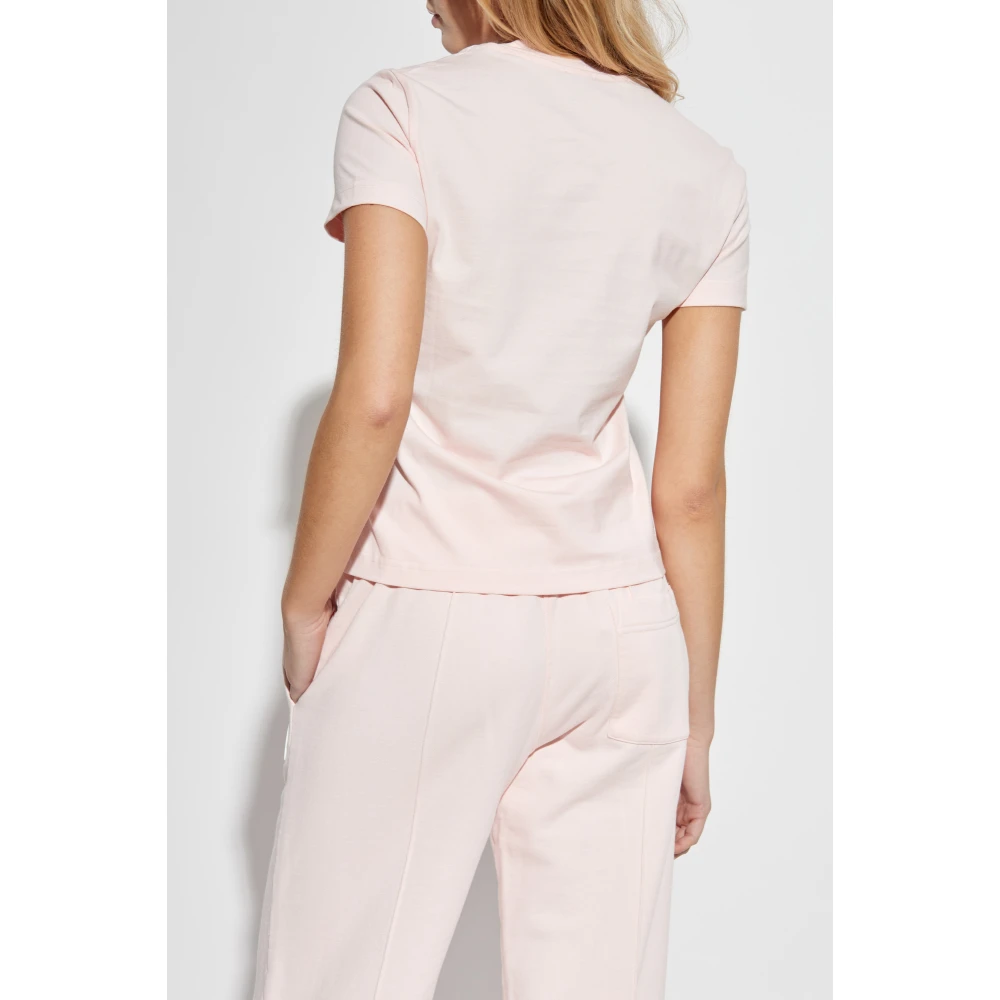 Casablanca T-shirt met print Pink Dames