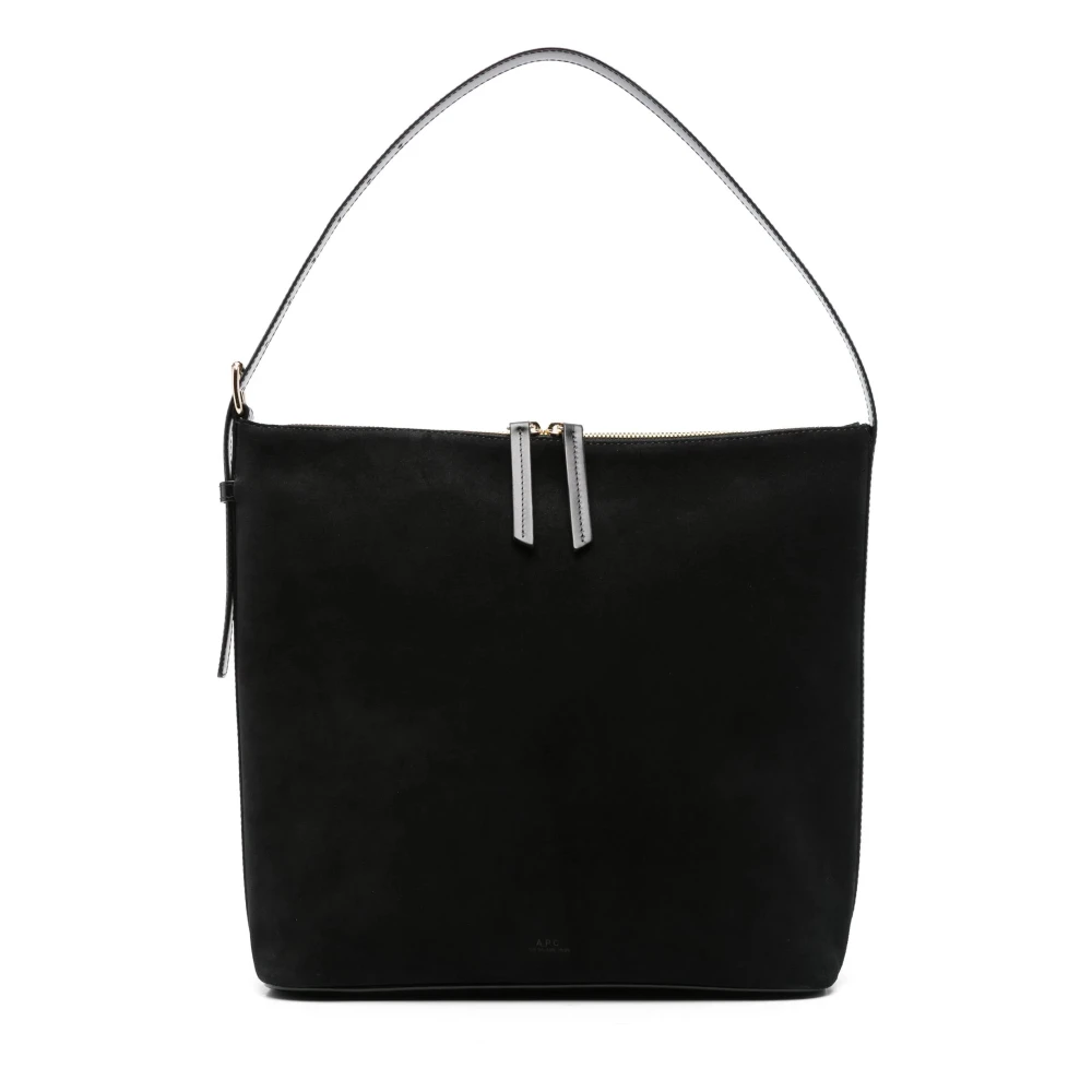A.p.c. Women's Black Shoulder Bags, One Size, Vera Bag