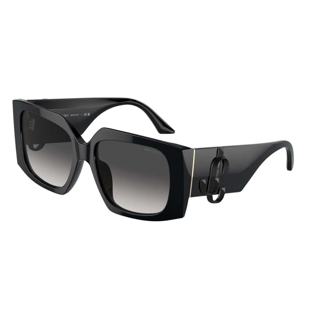 Jimmy Choo Women's Black Sunglasses, 55 Mm, Stylish Sunglasses With Grey Gradient Lenses
