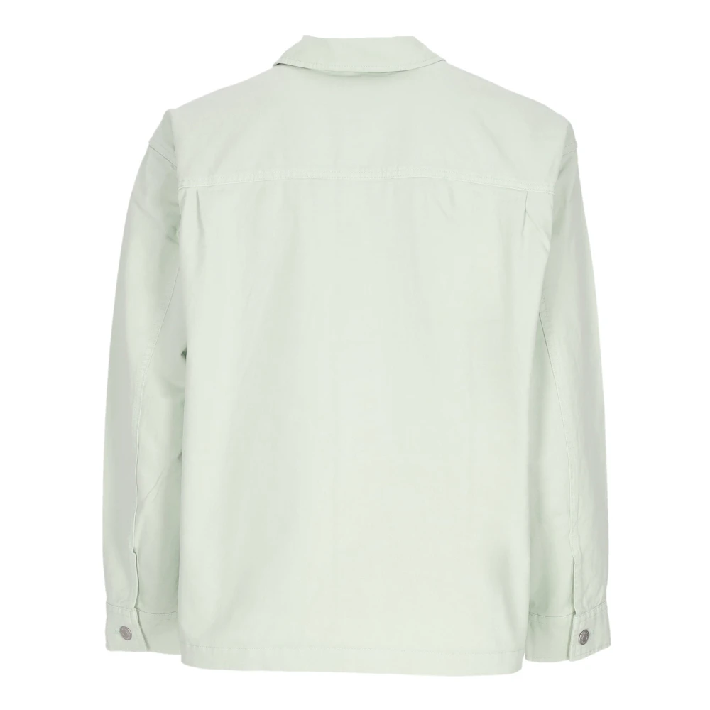 Obey Surf Spray Overhemdjasje met Kraag Green Heren