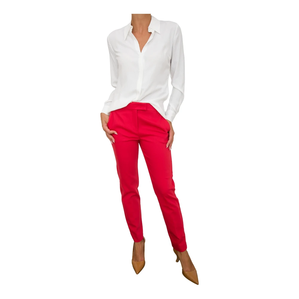 Elisabetta Franchi Stijlvolle Blouse voor Vrouwen White Dames