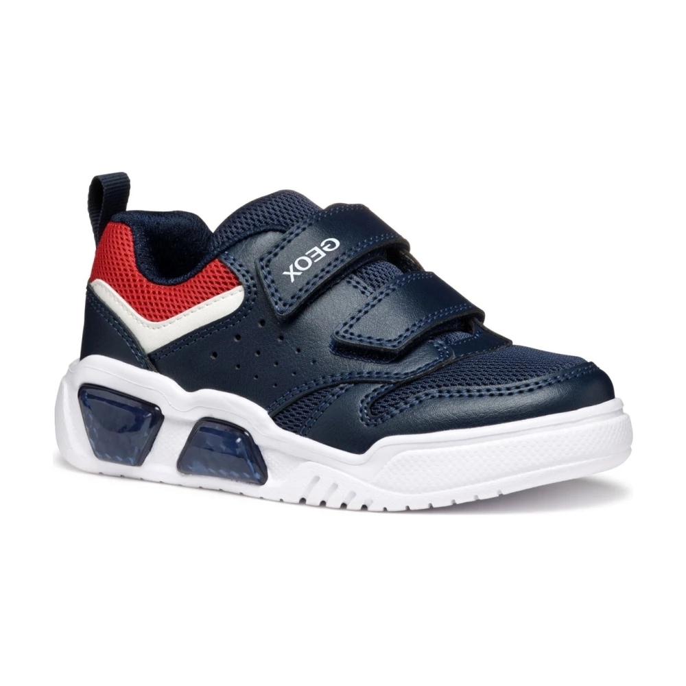 Geox Boys Blue Kids Sneakers, 31 Eu, Kids Trainers Illuminus Trainers