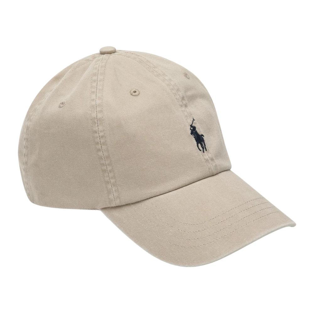 Polo Ralph Lauren Zonneklep Pet Stijlvolle Hoed Beige Heren