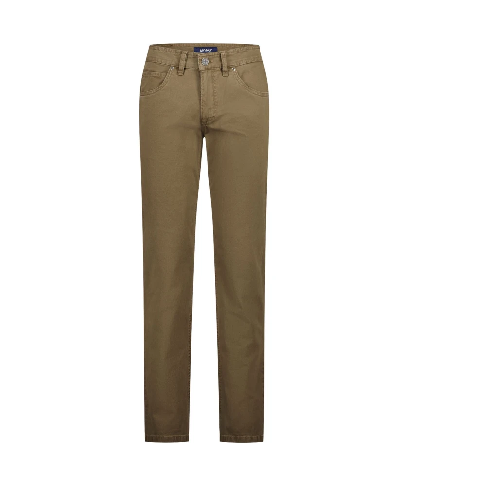 Gardeur Bruine Slim Fit Jeans Brown Heren