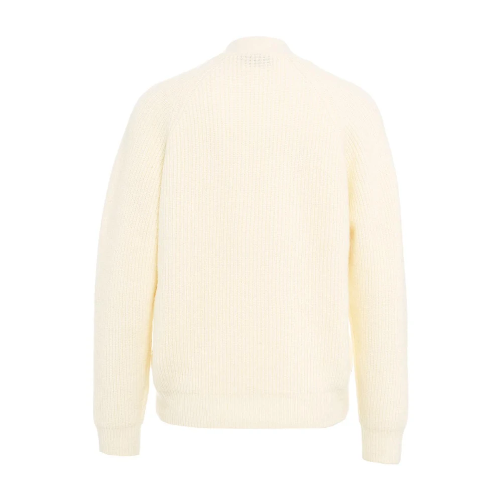 Kaos Witte Gebreide Kleding Aw24 Handwas White Dames