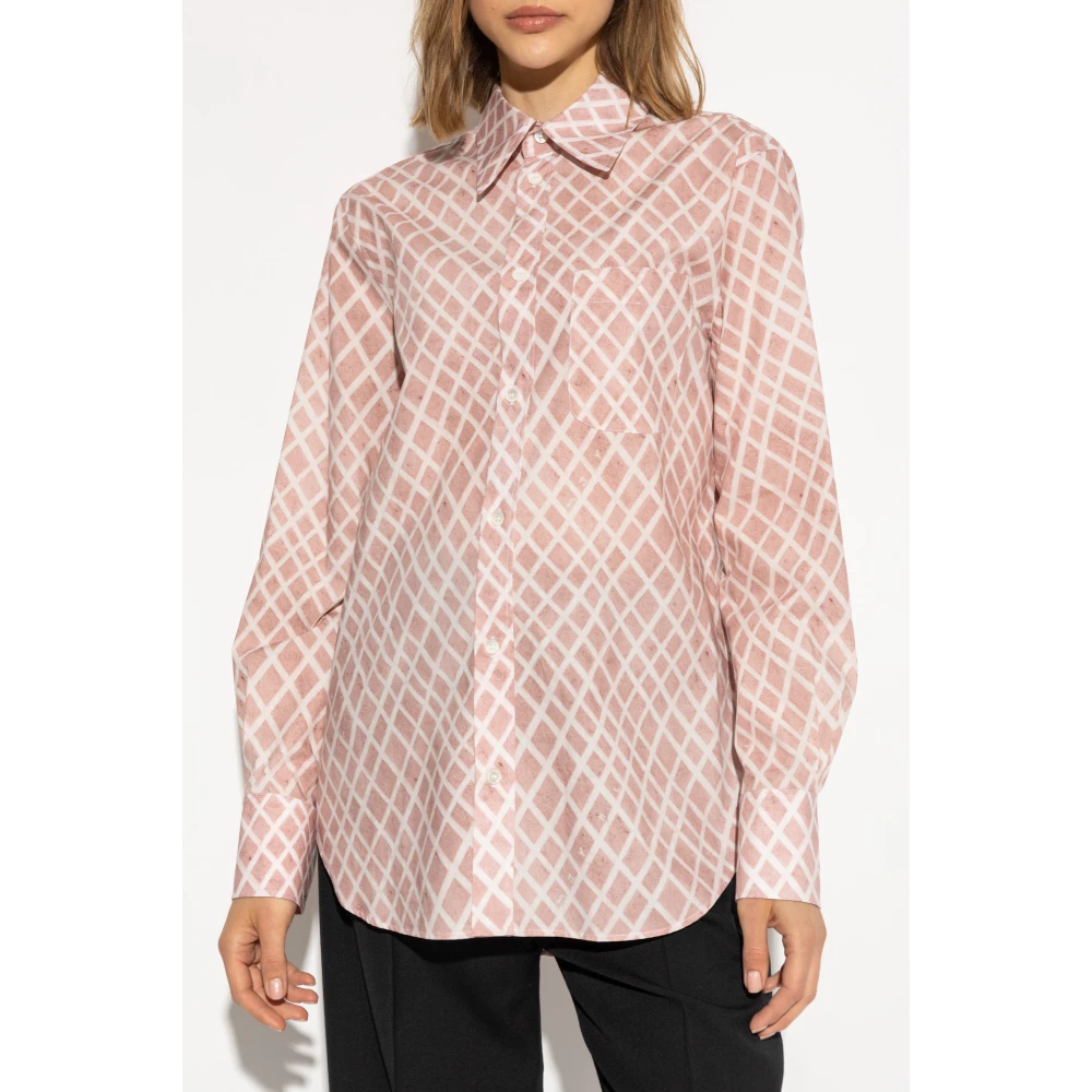 Marni Overhemd met zak Pink Dames