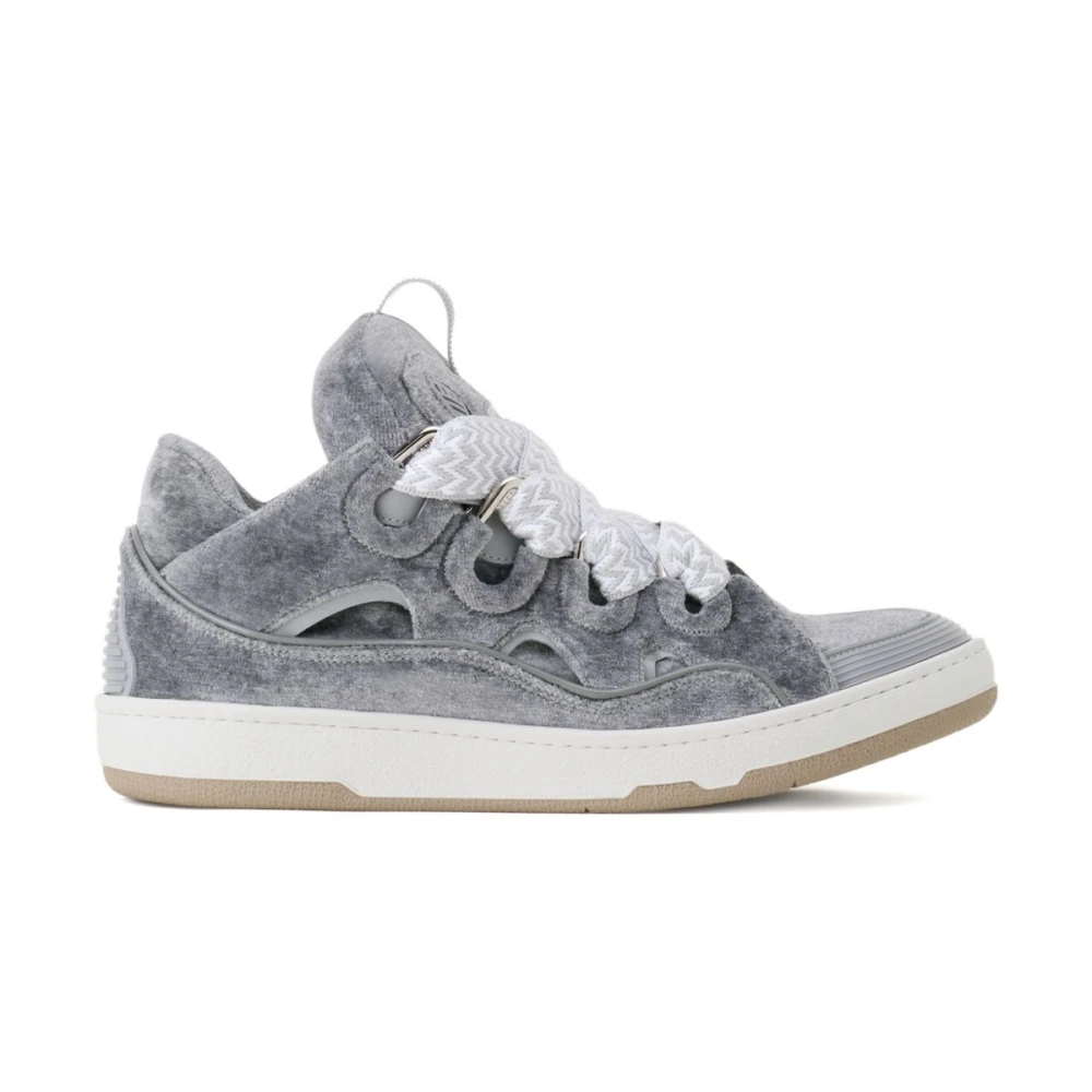 Lanvin Curb Sneakers Heren Schoenen Grijs