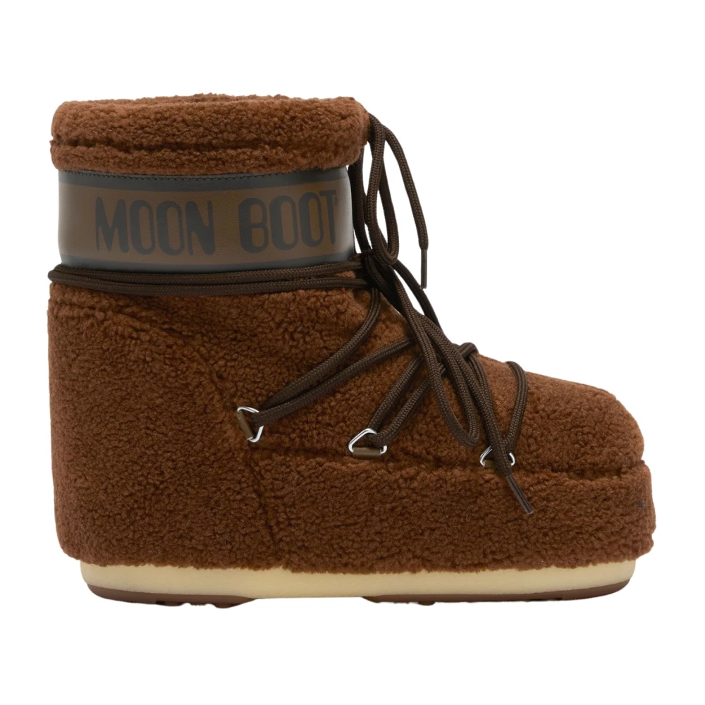 Moon Boot - Icon Low Fleece Boot - Shoes - Damen - Braun - 39 Eu - Bild 8