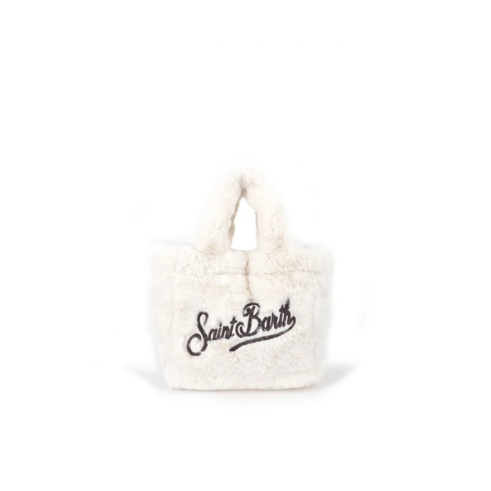 MC2 Saint Barth Winter Mini Vanity Handtas White Dames