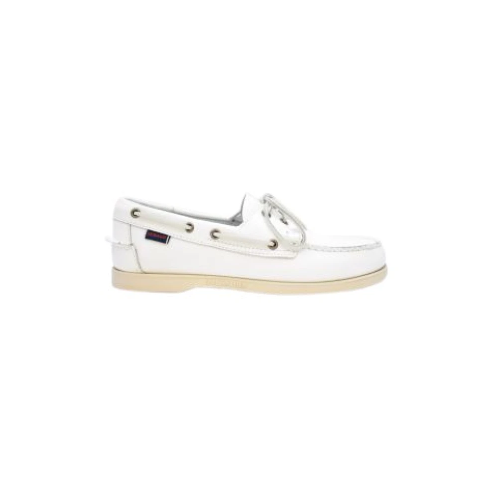 Sebago Docksides Portland White, Herr