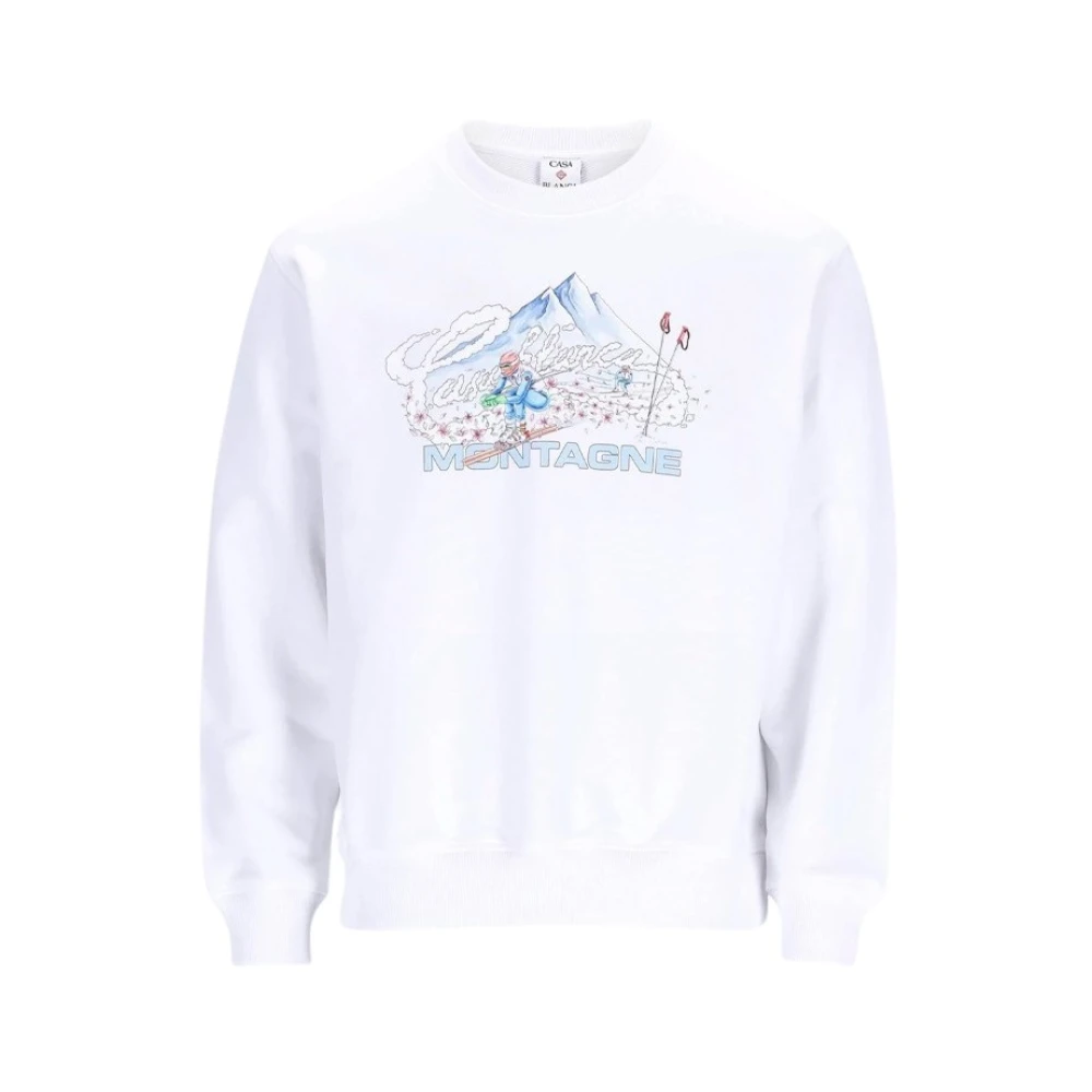Casablanca Women's White Stylish T-Shirt For Men - Sweatshirts - Xl - Sweatshirts & Hoodies