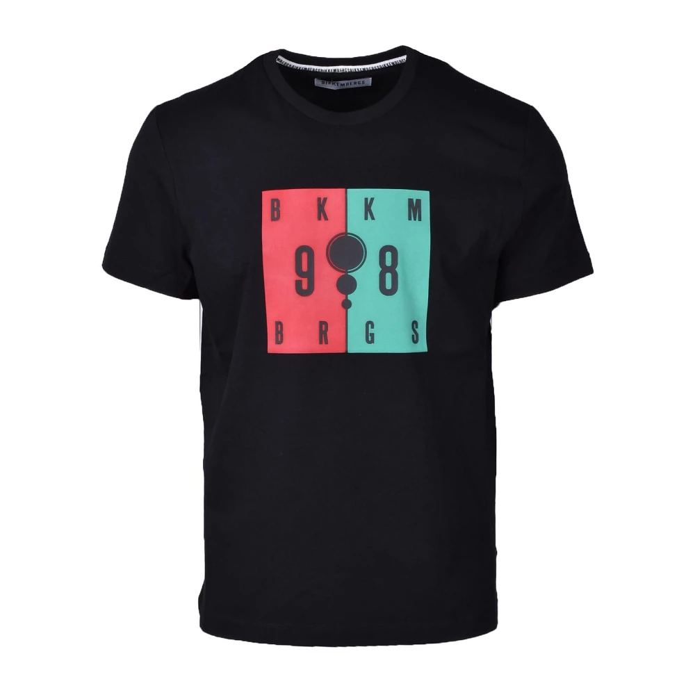 Bikkembergs Stijlvolle Katoenen T-Shirt Collectie Black Heren