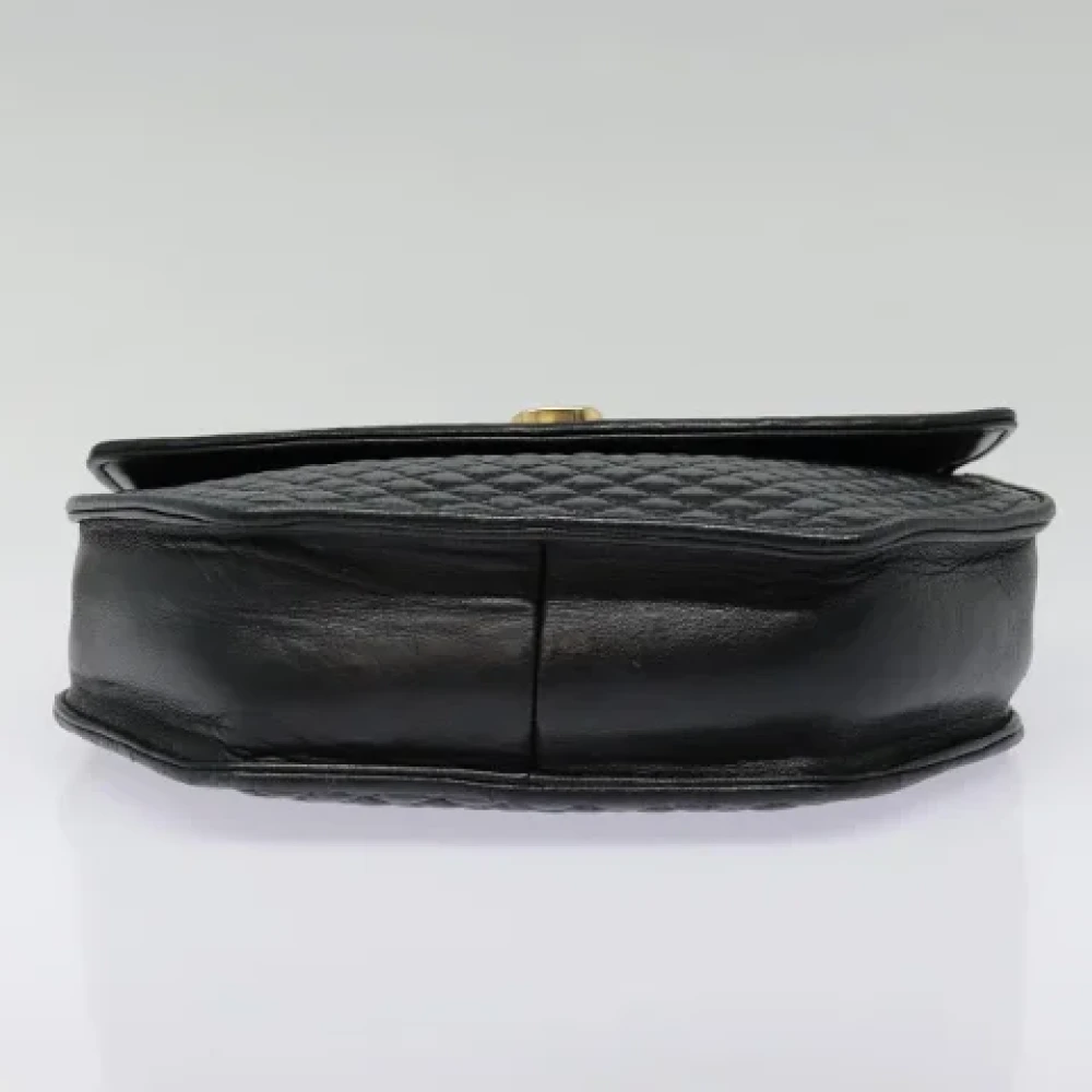 Bally Pre-owned Leather shoulder-bags Black Dames