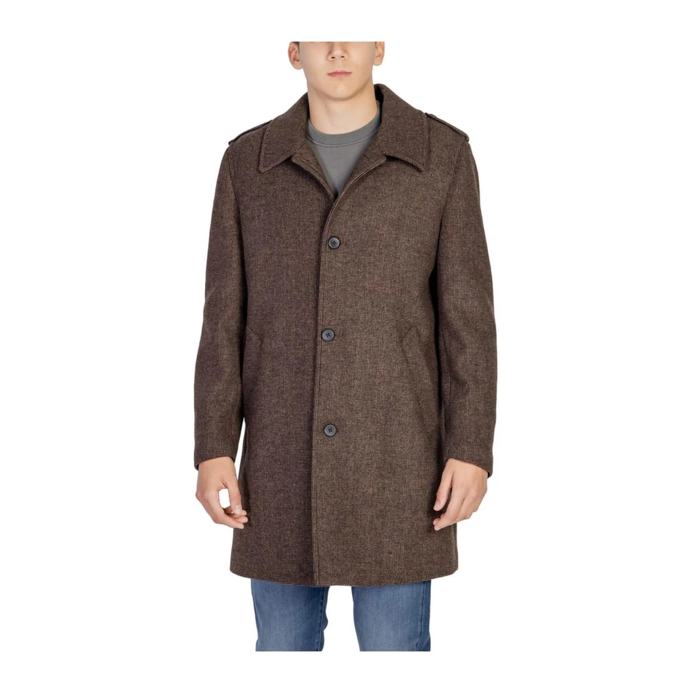 Antony Morato Bruine Wolblend Herenjas Brown Heren