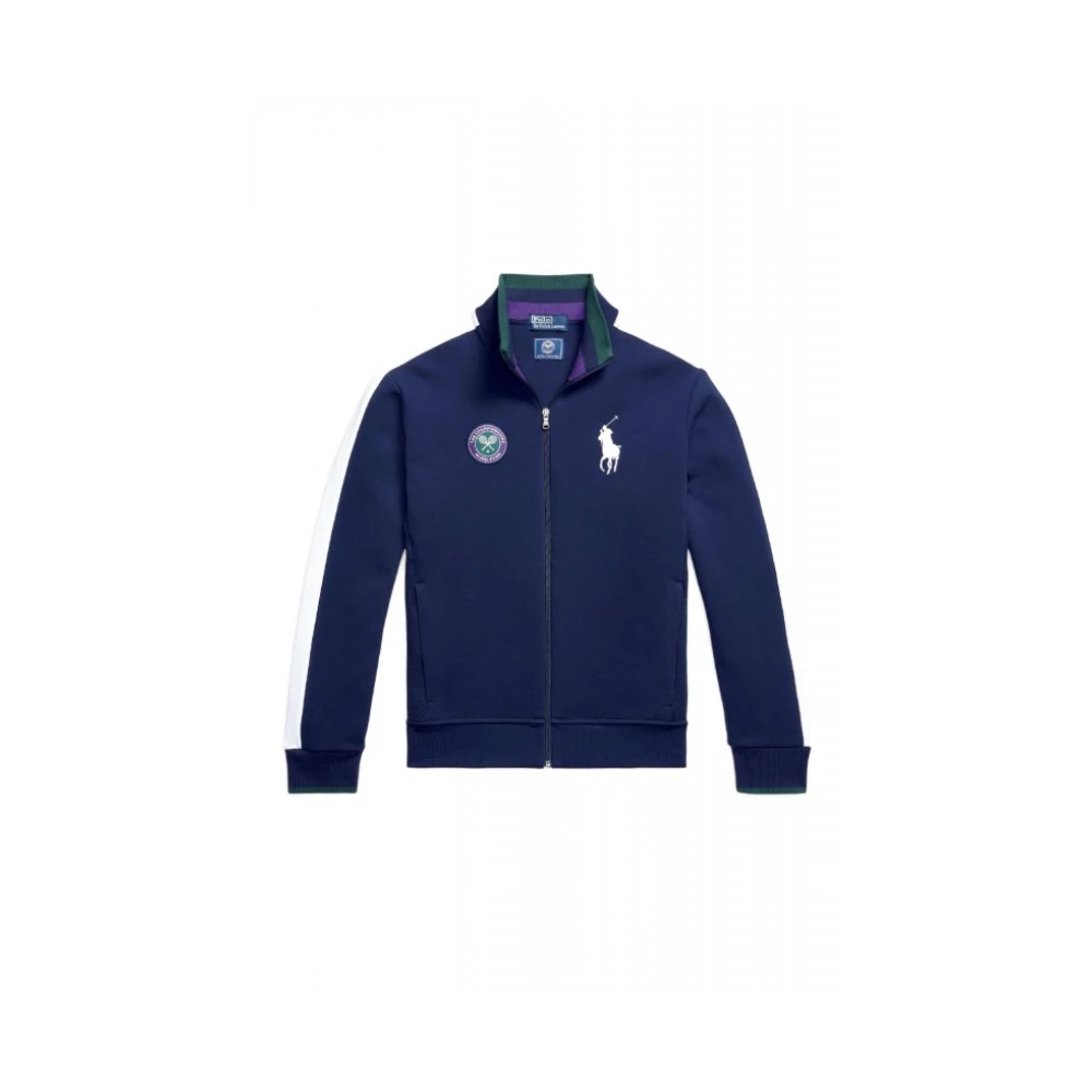 Ralph Lauren Uomo Blu Felpe, M, New,