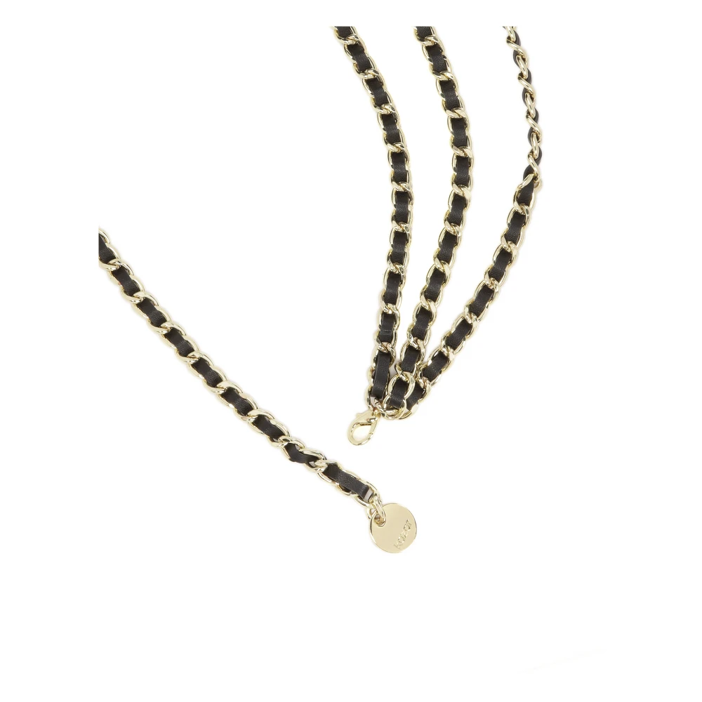 Kazar Decoratieve leren en metalen riem Multicolor Dames