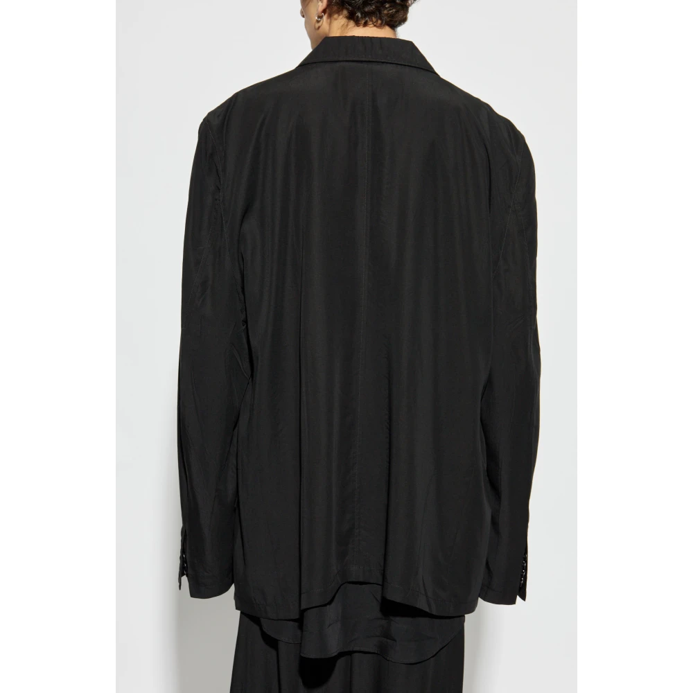Balenciaga Blazer in Oversized Stijl Black Unisex