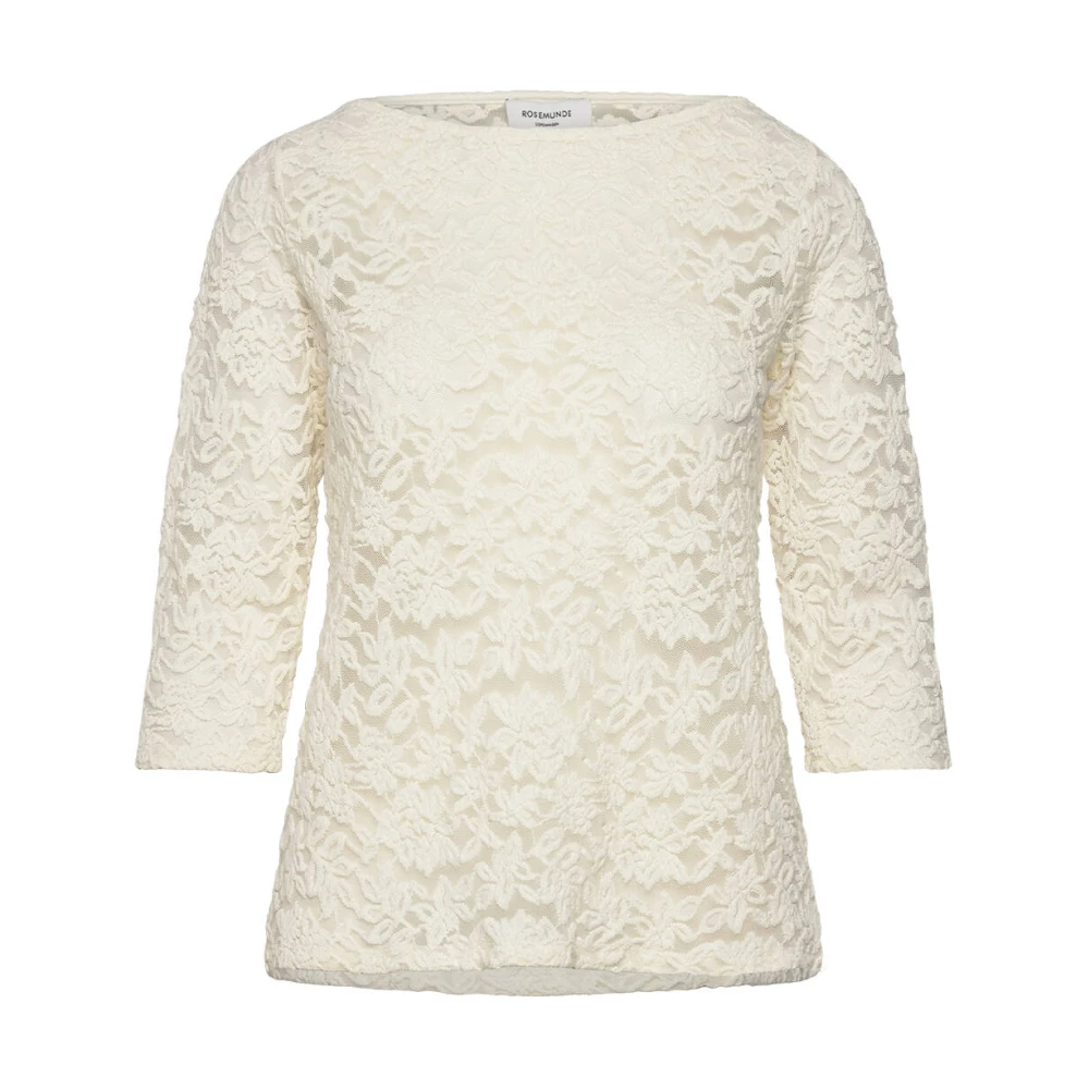 Rosemunde Boatneck T-shirt Delicia Beige Dames