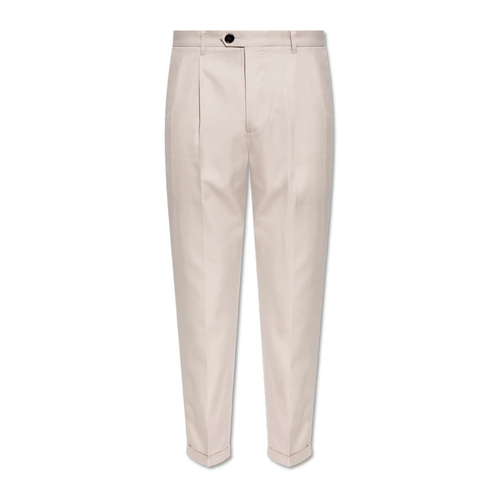 AllSaints Broek Tallis Beige Heren