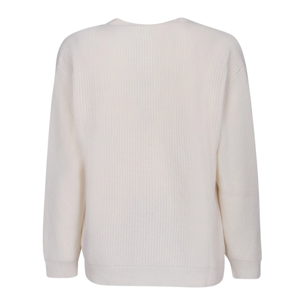 Lardini Witte Sweater voor Mannen Aw24 White Heren