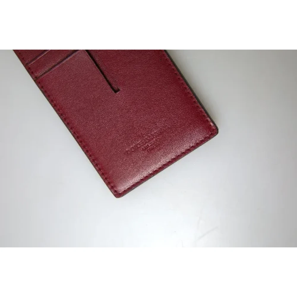 Dolce & Gabbana Pre-owned Canvas wallets Red Dames