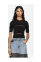 haut-en-tricot-transparent-a-manches-courtes