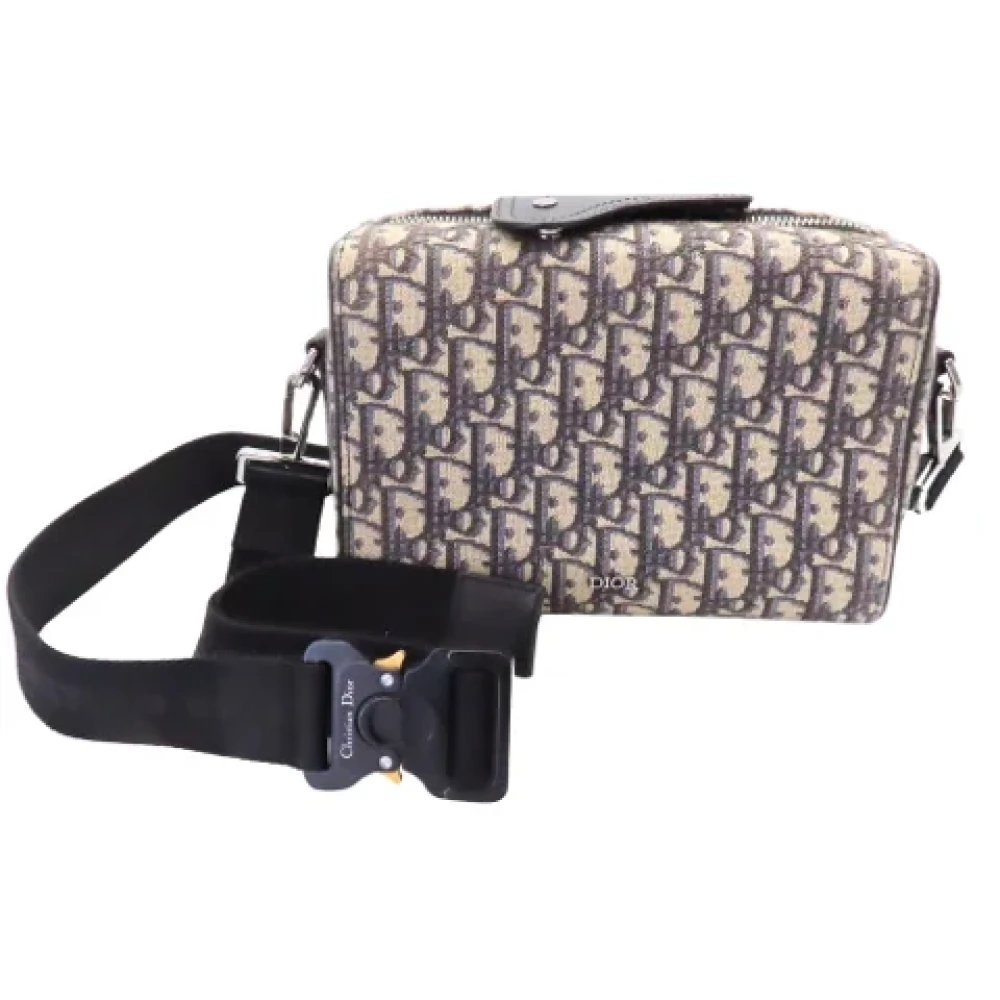 Dior Vintage Pre-owned Canvas dior-bags White Dames
