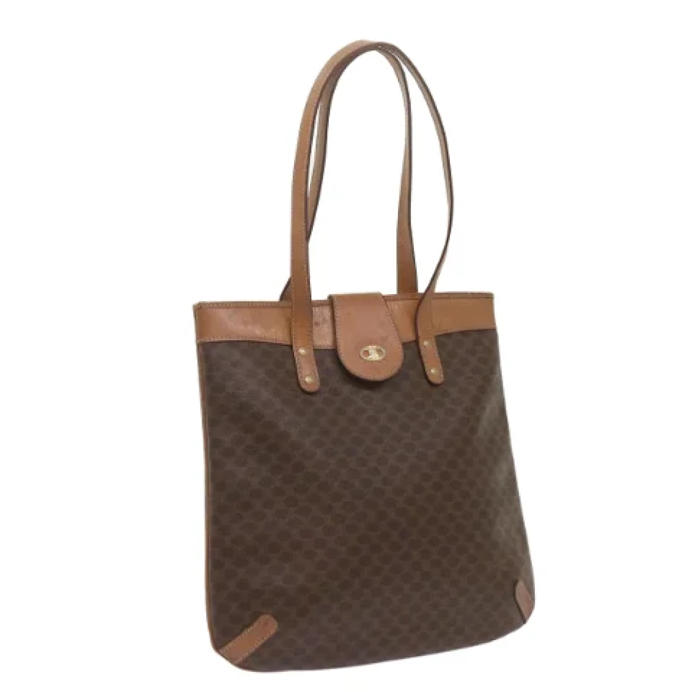Celine Vintage Pre-owned Leather totes Brown Dames