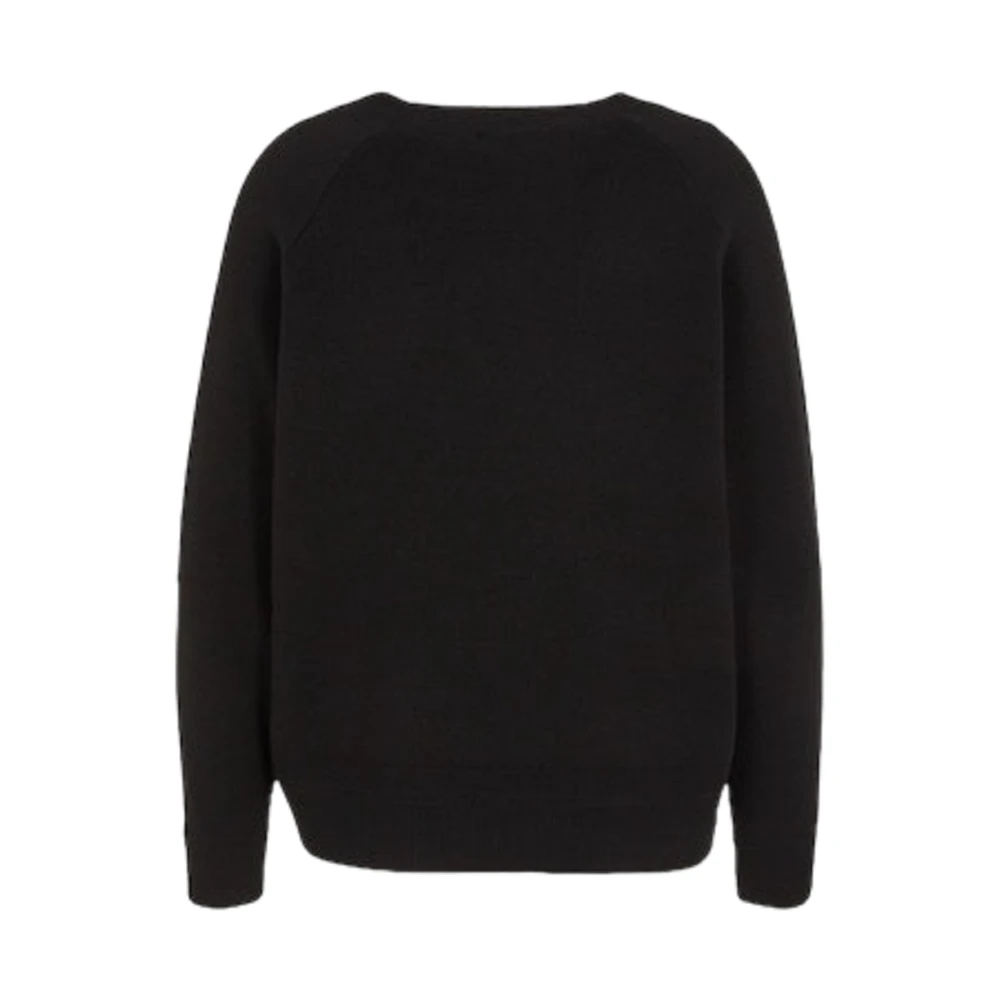 Armani Exchange Casual Zwarte Trui Black Dames