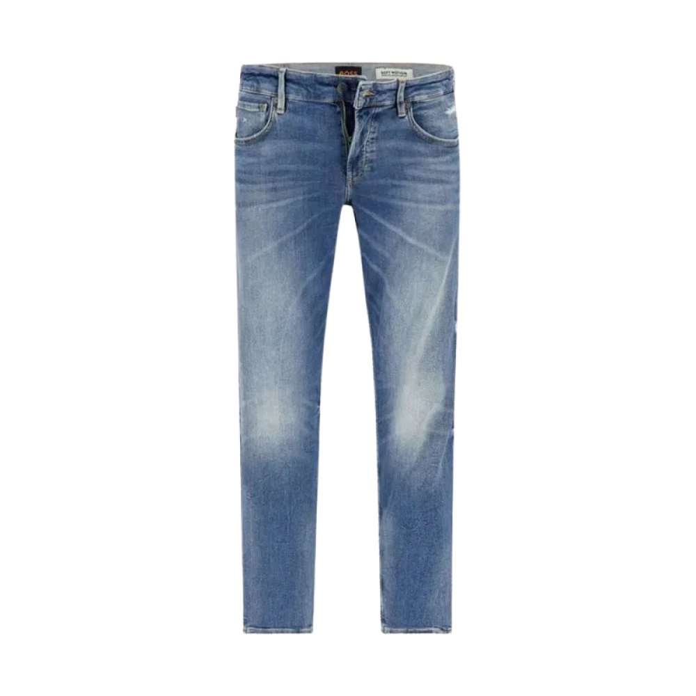 Boss Uomo Blu Jeans, W32, New,