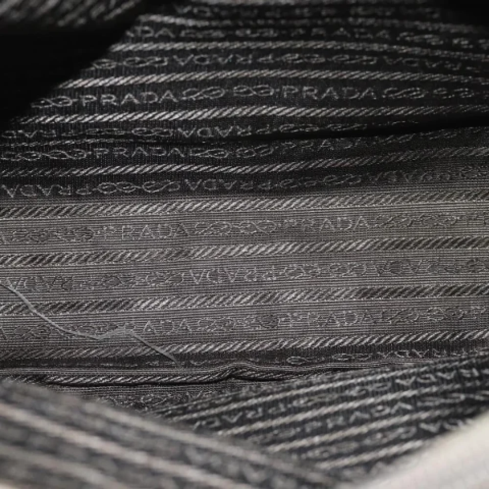 Prada Vintage Pre-owned Fabric prada-bags Gray Dames