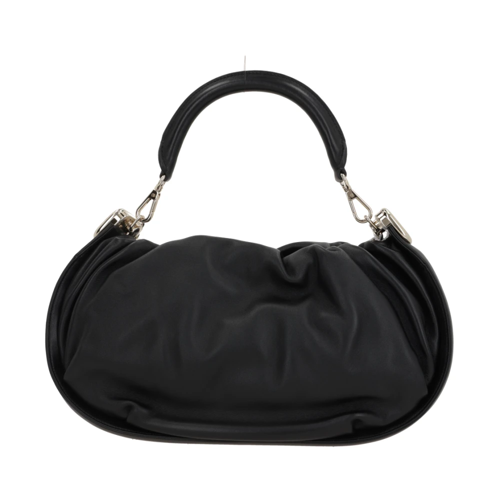 Roger Vivier Zwarte Hobo Tas met Gouden Hardware Black Dames