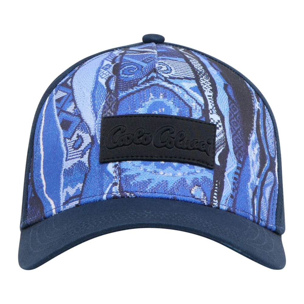 Carlo Colucci Blue Hats & Caps, Unisex, One Size, Baseball Cap