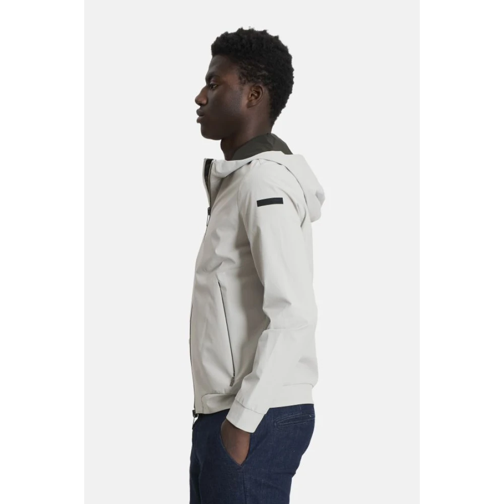 RRD Urban Reversible Hooded Zomerjas White Heren