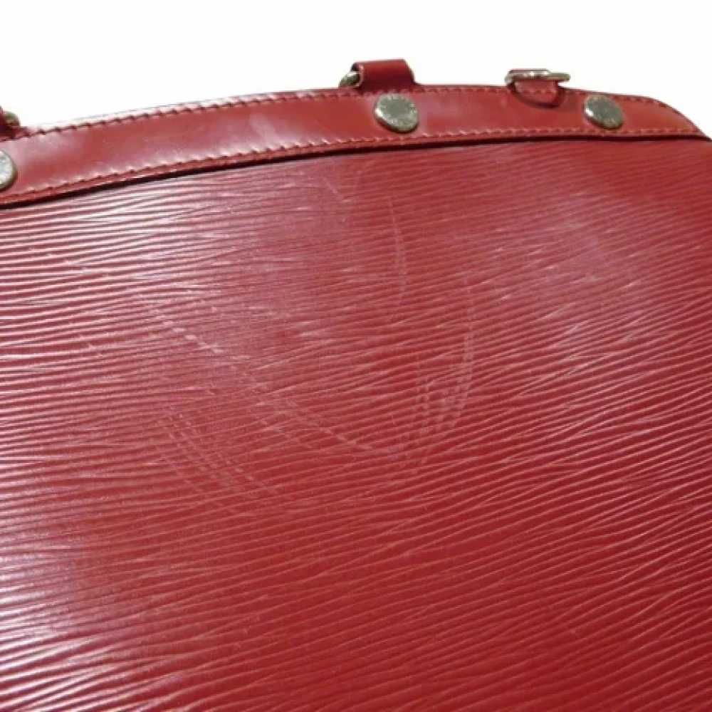 Louis Vuitton Vintage Pre-owned Leather handbags Red Dames