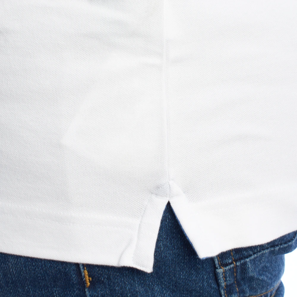 LA MARTINA Polo met korte mouwen voor heren White Heren