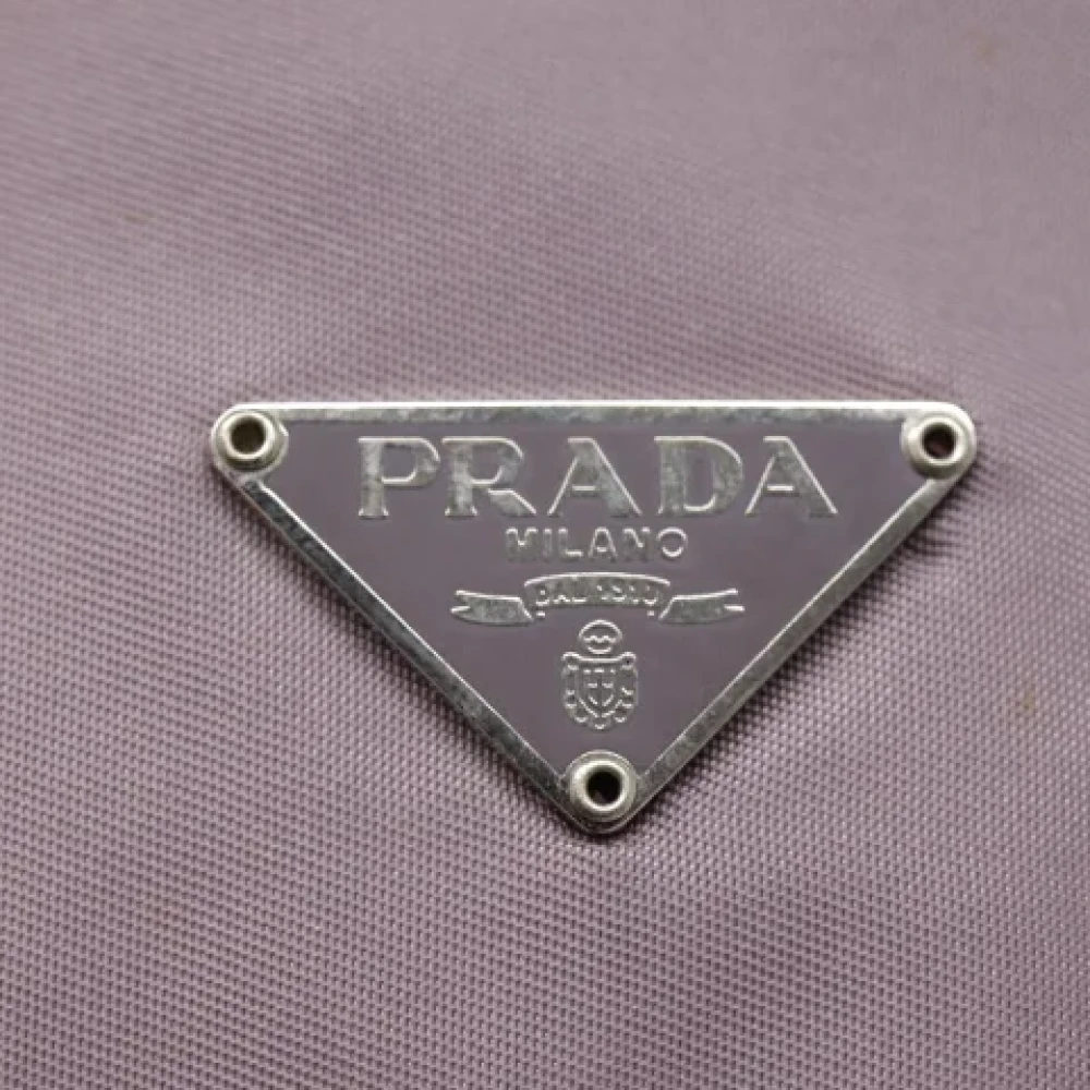 Prada Vintage Pre-owned Fabric prada-bags Purple Dames