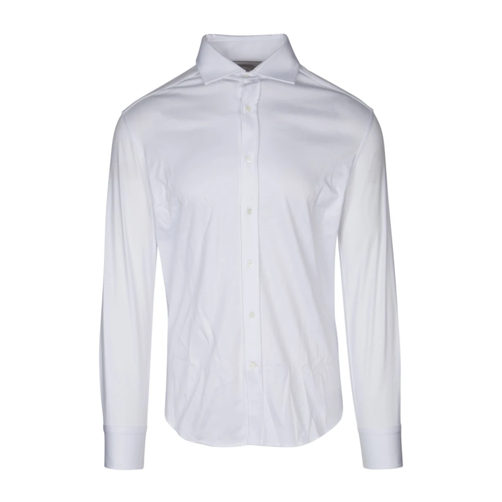 Brunello Cucinelli Men's White Casual Shirts, M, Stylish Shirts For